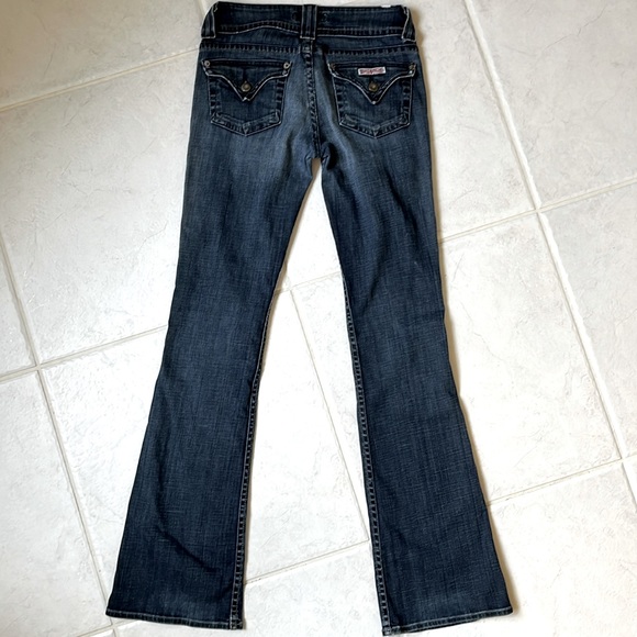 Hudson Signature Flap Pocket Bootcut Stretch Jeans in size 27 - Picture 2 of 7